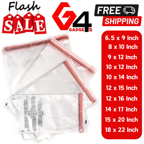Clear cellophane bags - clear,
