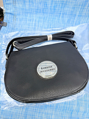 Lorenz black faux leather - black,