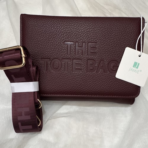 Jamie the tote bag burgundy - jamie,