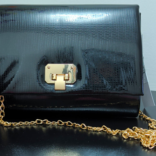 New look black patent - look,
