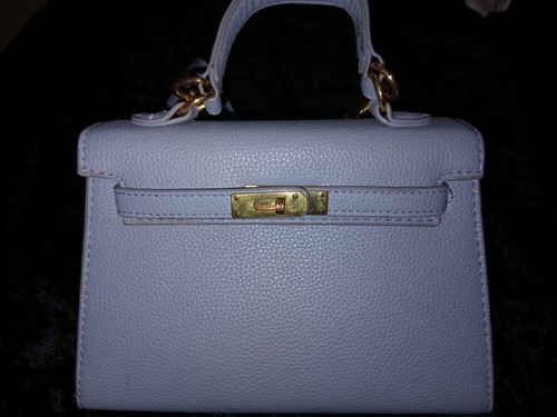 Small light blue - blue, bag