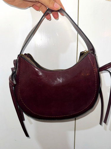 Asos design burgundy patent - asos,
