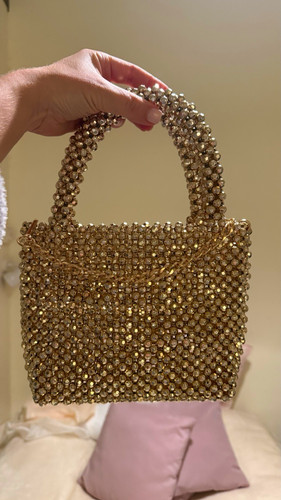 New gold top - gold, handle