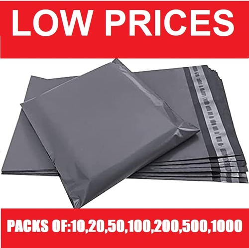 Grey mailing bags strong - grey,