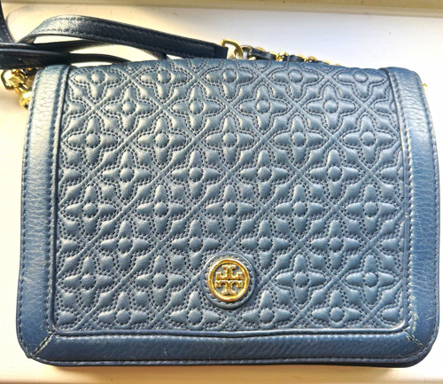 Tory burch navy fleming - tory,