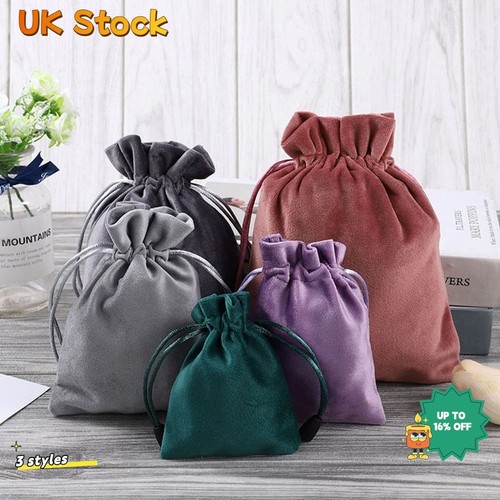 Small large velvet pouch - small/large,