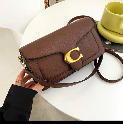 Brown pebbled faux leather - pebbled,