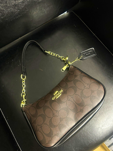 Teri shoulder bag signature - in,