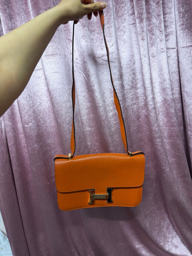 Hermès constance small orange - hermès,