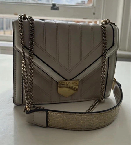 River island beige quilted - island,