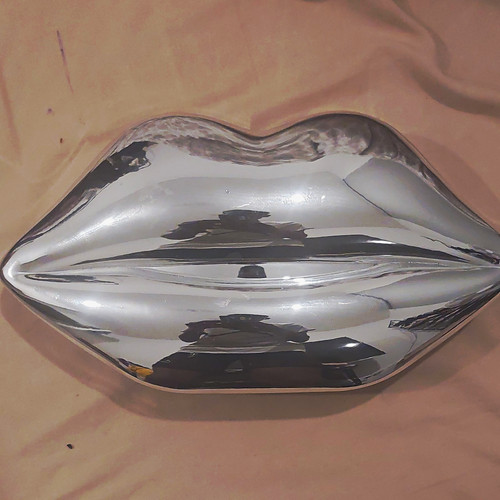 Lulu guinness lips silver - lips,