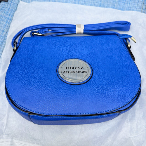 Lorenz blue faux leather small - lorenz,