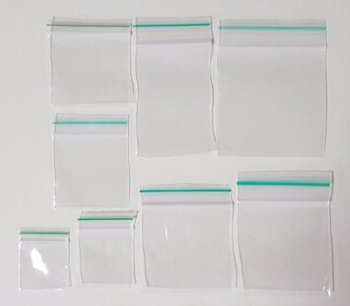 Small clear grip seal self - small, /