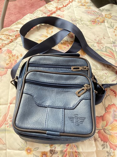 Unisex navy cross body - unisex, navy.